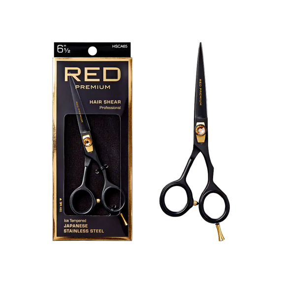 RED BY KISS Premium Artisan Professional Hair Shears 6.5"