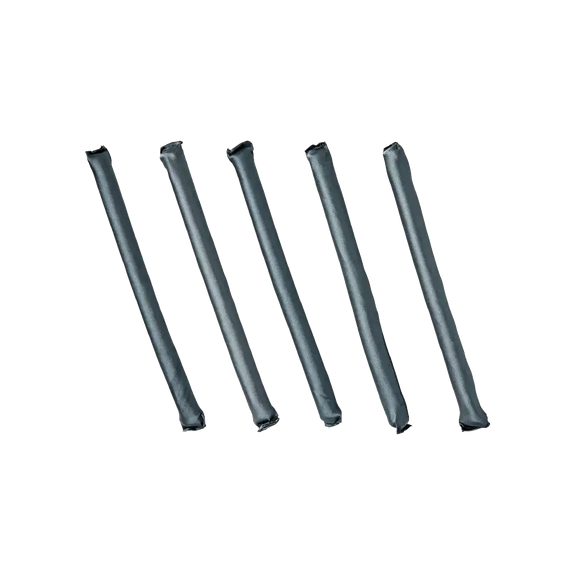RED BY KISS Heatless Curling Silky Satin Flexi Rods GRAY