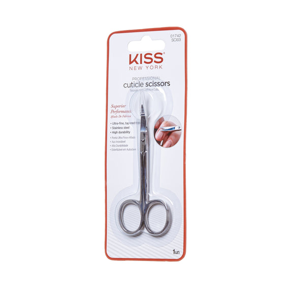KISS NEW YORK Premium Cuticle & Nail Scissors