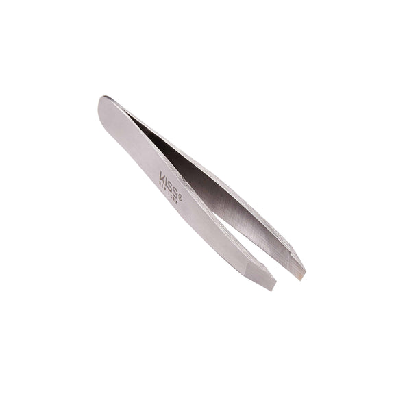 KISS NEW YORK Travel Size Slant Tip Tweezer with Pouch