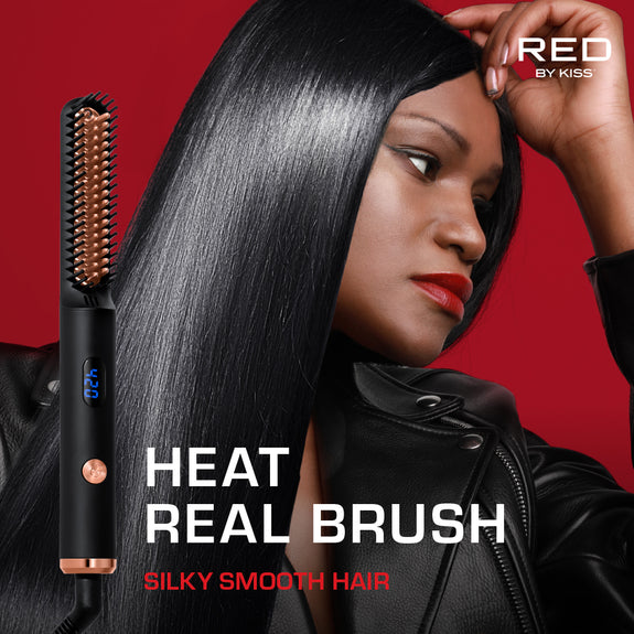 RED BY KISS HEAT REAL SMOOTHING BRUSH