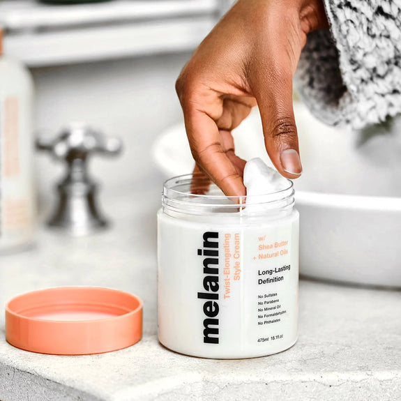 MELANIN HAIRCARE TWIST-ELONGATING STYLE CREAM 414ML