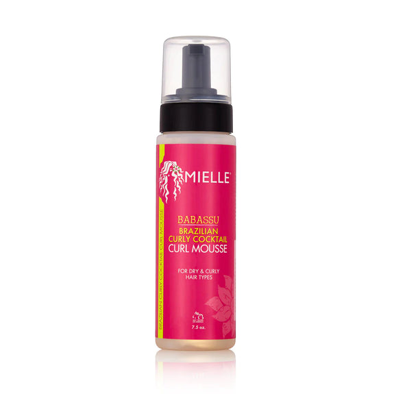 MIELLE Brazilian Curly Cocktail Curl Mousse -7.5 oz