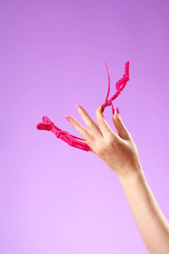 CURLY SECRET Alligator hair clips
