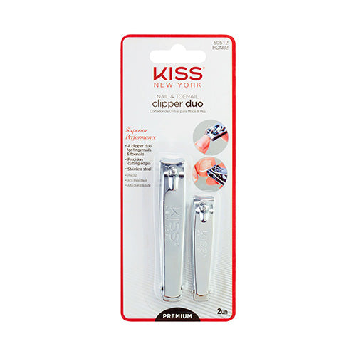 KISS NEW YORK Premium Precision Clipper Duo