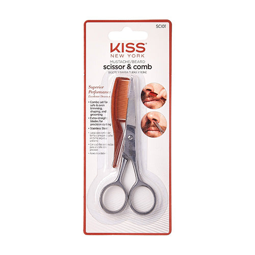KISS NEW YORK Premium Moustache Scissors