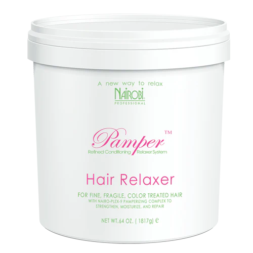 NAIROBI PROFESSIONAL  PAMPER HAIR RELAXER 64 OZ