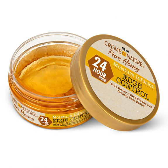 CREME OF NATURE PURE HONEY Moisture Infusion Edge Control 2.25oz