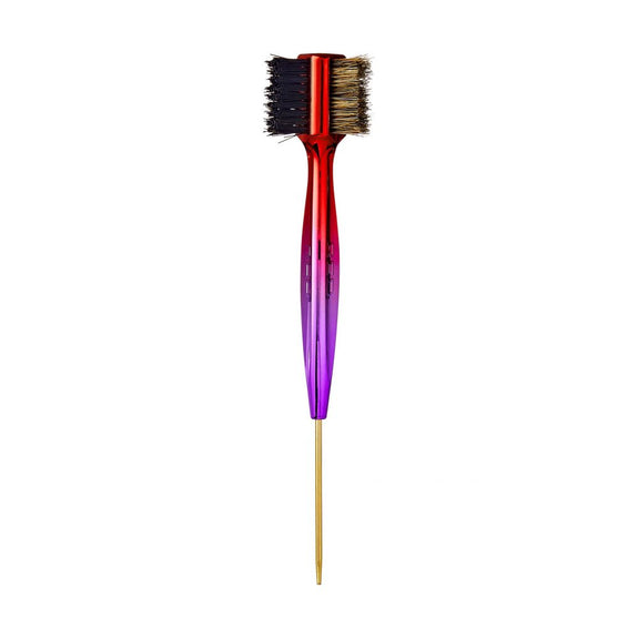 RED BY KISS 4-in-1 360° Edge Brush with Pin Tail