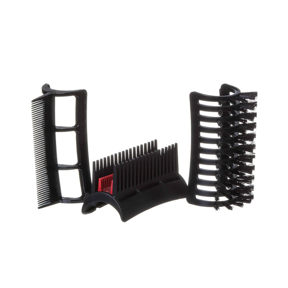 RED BY KISS 1900 Tourmaline Ceramic Styler 3 Styling Attachments