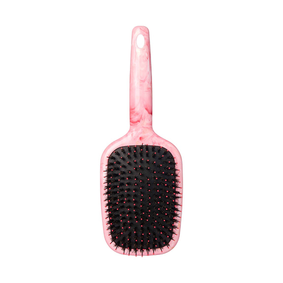 RED BY KISS Marblous Boar Square Paddle Brush  For Great Hair Day, Everyday
