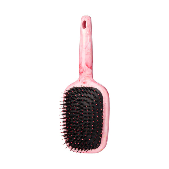 RED BY KISS Marblous Boar Square Paddle Brush  For Great Hair Day, Everyday