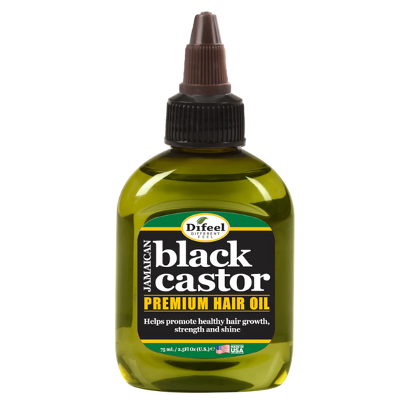 DIFEEL SUPERIOR GROWTH JAMAICAN BLACK CASTOR PREMIUM HAIR OIL 2.5 OZ.