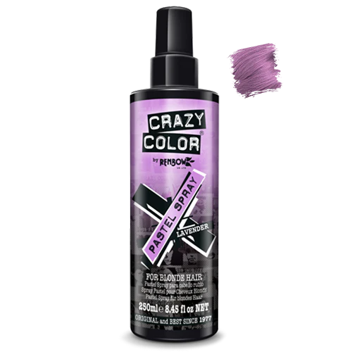Crazy Color Pastel Spray 250ml temporary hair colour spray