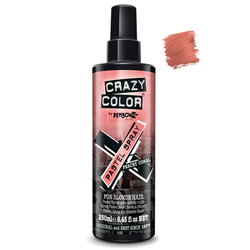 Crazy Color Pastel Spray 250ml temporary hair colour spray