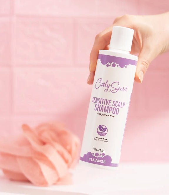 CURLY SECRET Sensitive Scalp Shampoo - Fragrance Free