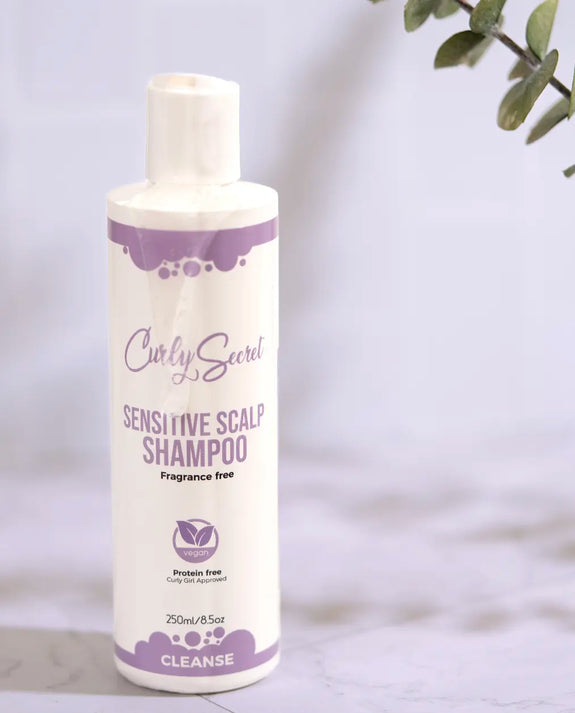 CURLY SECRET Sensitive Scalp Shampoo - Fragrance Free