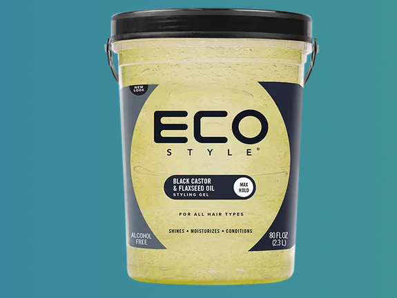 ECO STYLER BLACK CASTOR & FLAXSEED OIL HAIR STYLING  GEL