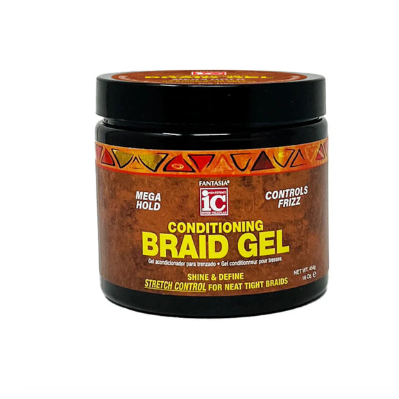 IC FANTASIA MEDA HOLD CONDITIONING BRAID GEL 16 OZ.