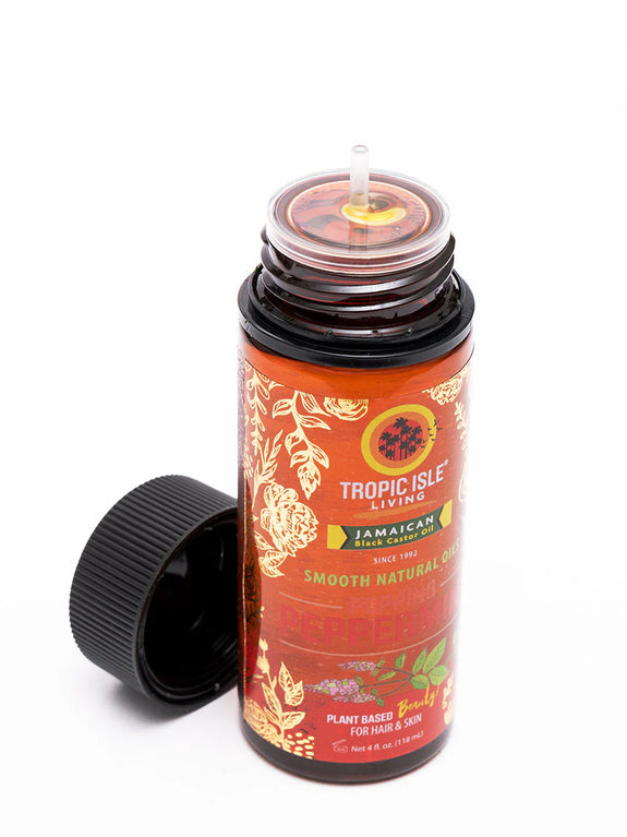 TROPIC ISLE LIVING SMOOTH NATURAL OIL - POPPING PEPPERMINT 4OZ