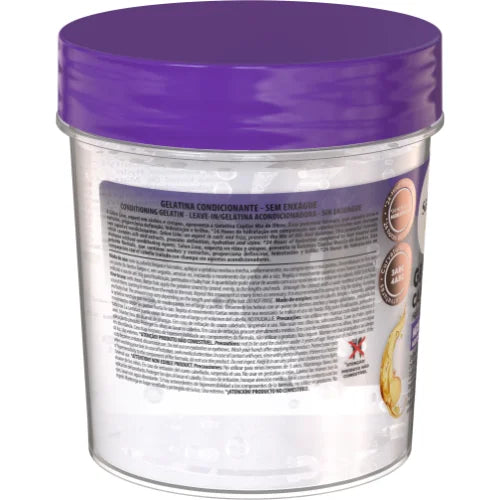 SALON LINE CURLS SOS CACHOS OIL MIX GELATINA CURLING GEL 400 ML