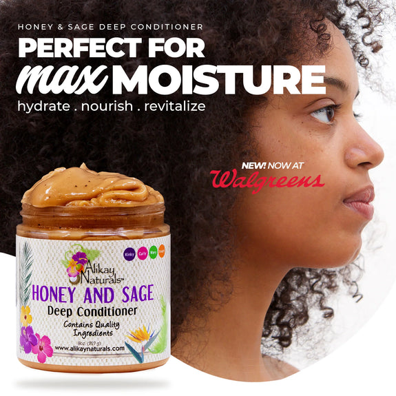 ALIKAY NATURAL HONEY AND SAGE DEEP CONDITIONER