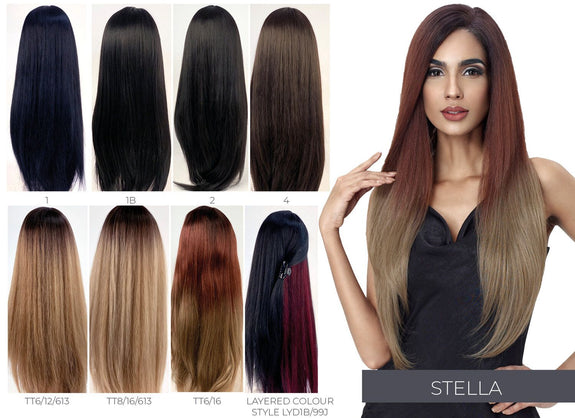 SLEEK STELLA  SPOTLIGHT PREMIUM  HUMAN HAIR BLENDED LACE WIG