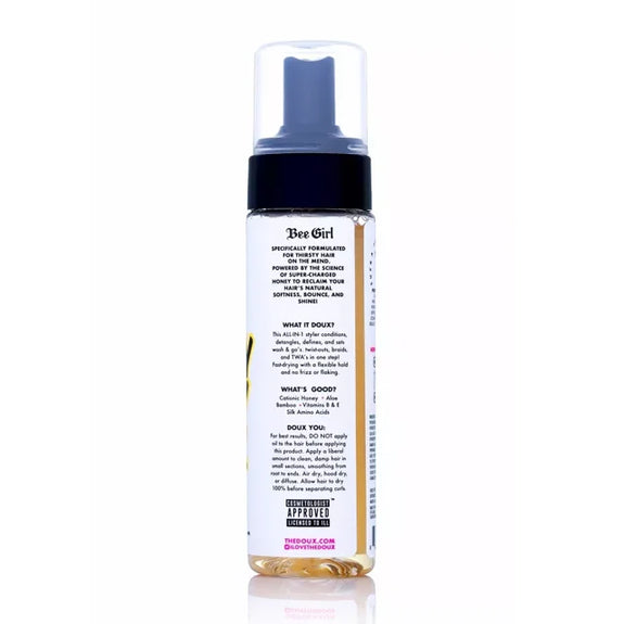 THE DOUX CRAZYSEXYCURL HONEY SETTING FOAM
