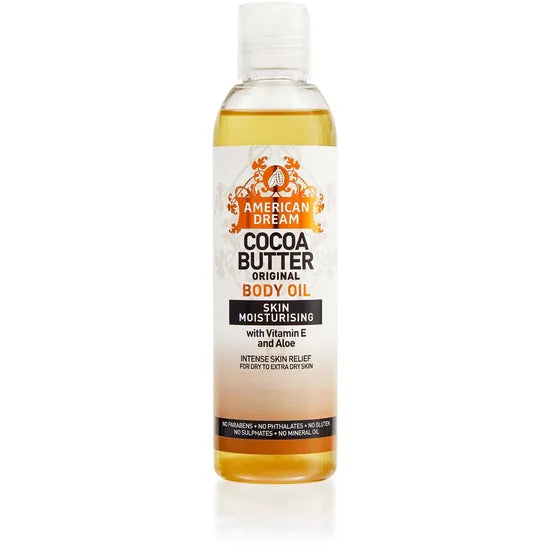 American Dream Cocoa Butter Lemon Body Oil 200ml