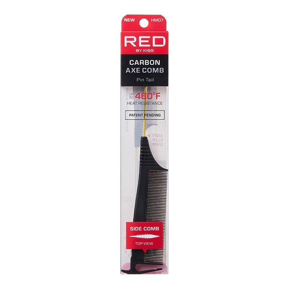 RED BY KISS Carbon Axe Parting Comb