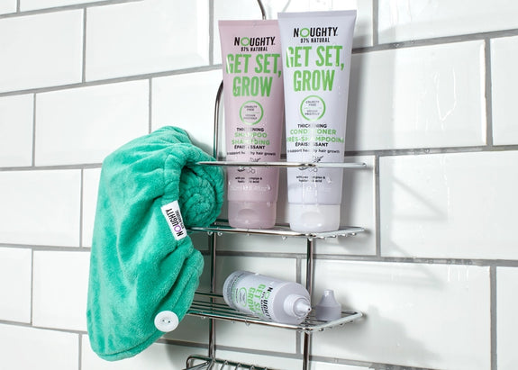 NOUGHTY Microfibre Hair Towel - the Green One
