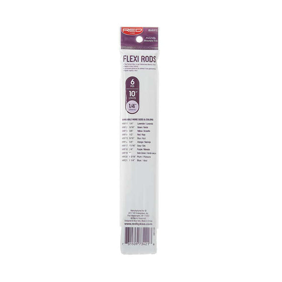 RED BY KISS Flexi Rods 10″ Length Lavender