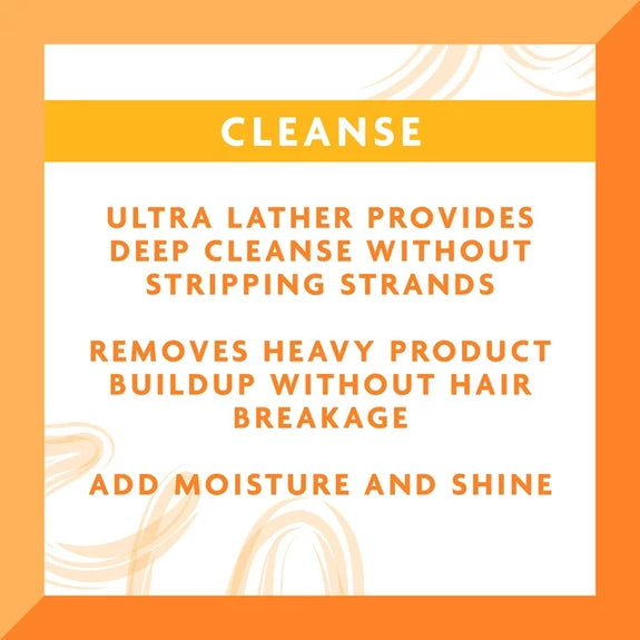 Cantu Shea Butter Moisturizing Cream Shampoo, 13.5 fl oz
