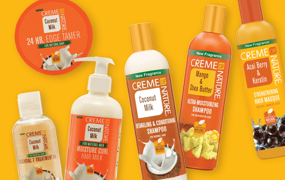 CREME  OF NATURE Coconut Milk Detangling & Conditioning Leave-In Conditioner 8.45 OZ