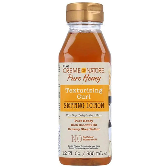 CREME OF NATURE PURE HONEY TEXTURIZING CURL SETTING LOTION 355 ML