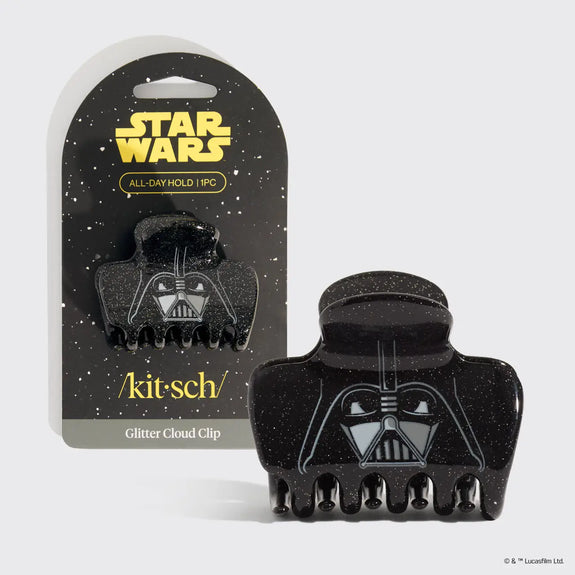 KITSCH Star Wars™ & Kitsch Glitter Cloud Clip in Darth Vader