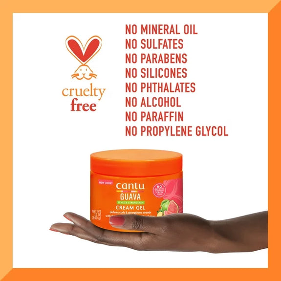 CANTU GUAVA STYLE AND STRENGTHEN CREAM GEL 340G