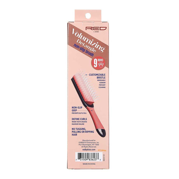 RED BY KISS 9 Rows Volumizing Detangle Brush