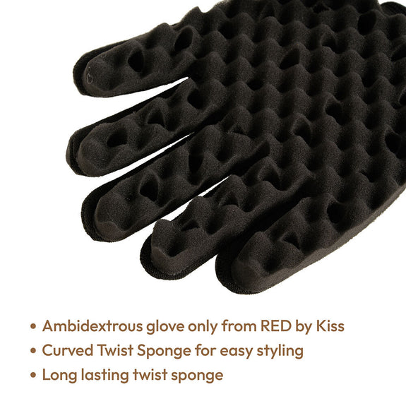 RED BY KISS Twist Sponge Glove