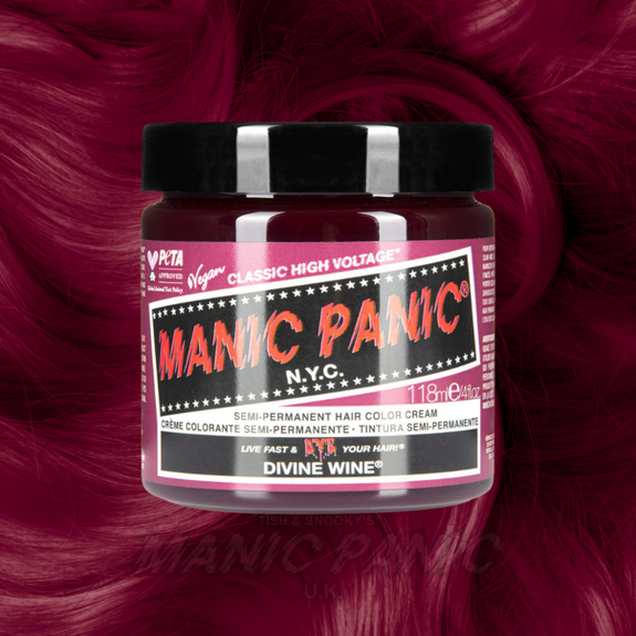 MANIC PANIC SEMI PERMANENT HAIR COLOR 118ML
