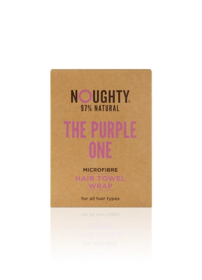 NOUGHTY Microfibre Hair Towel - the Purple One