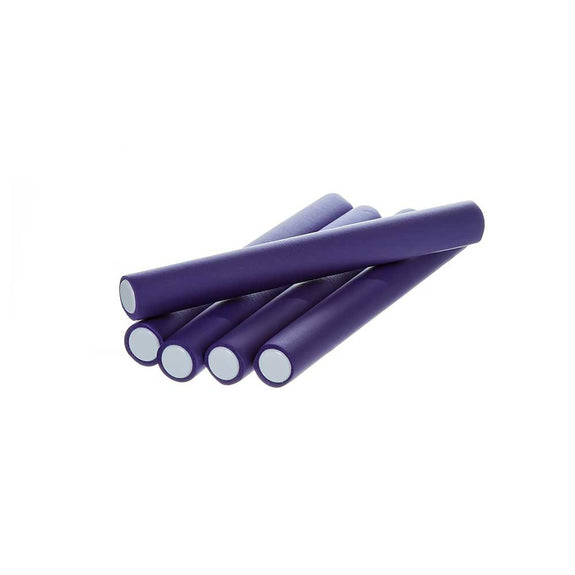 RED BY KISS Flexi Rods 7″ Length (6pcs) PURPLE