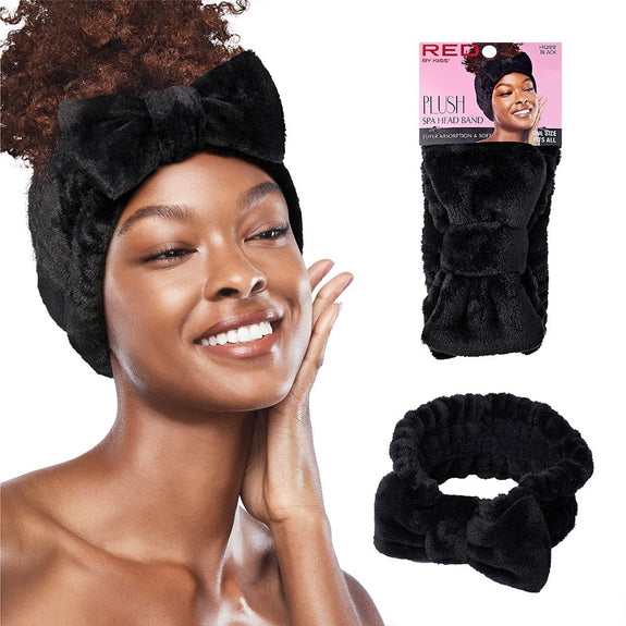 RED BY KISS Plush Spa Headband