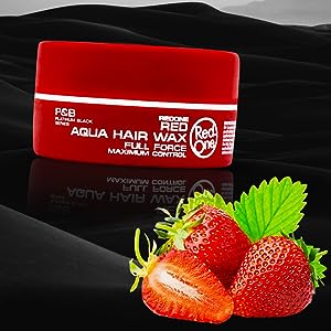 Redone Red Aqua Hair Wax 150ml | Full Force | Strong Hold | Shine Look | Maximum Control