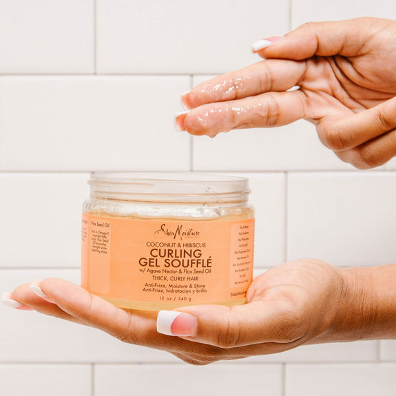 SHEA MOISTURE COCONUT & HIBISCUS CURLING GEL SOUFFLÉ 326ML