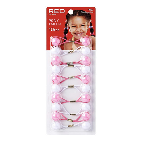 RED BY KISS Kids  HAIR BALLS Ponytailer (10pcs)