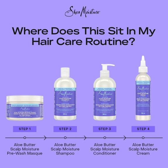 Sheamoisture Aloe Butter Scalp Moisture Conditioner 13 OZ