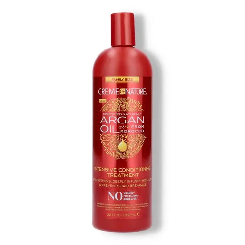CREME OF NATURE ARGAN OIL FROM MOROCCO Intensive Conditioning Treatment
