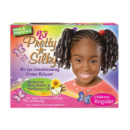Luster's PCJ Pretty-n-Silky No-Lye Children's Conditioning Creme Relaxer KIT