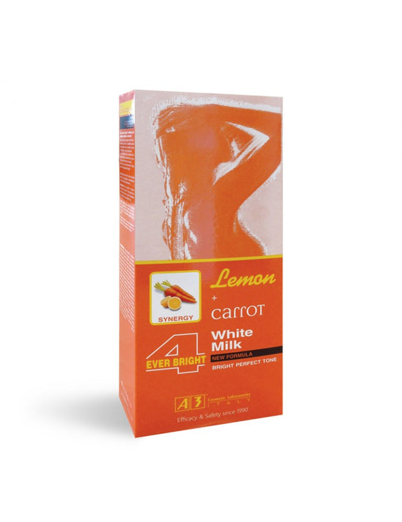 A3 LEMON + CARROT - WHITE MILK-400ML